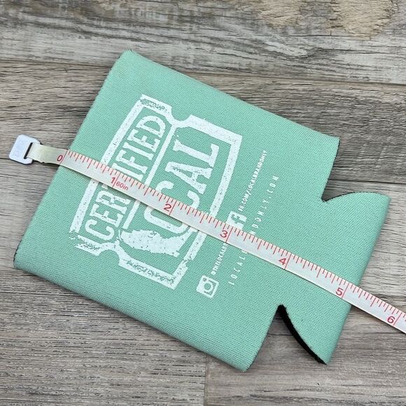 Certified Local Seafoam Mint Florida Koozie / Drink Hugger NEW - Picture 4 of 5